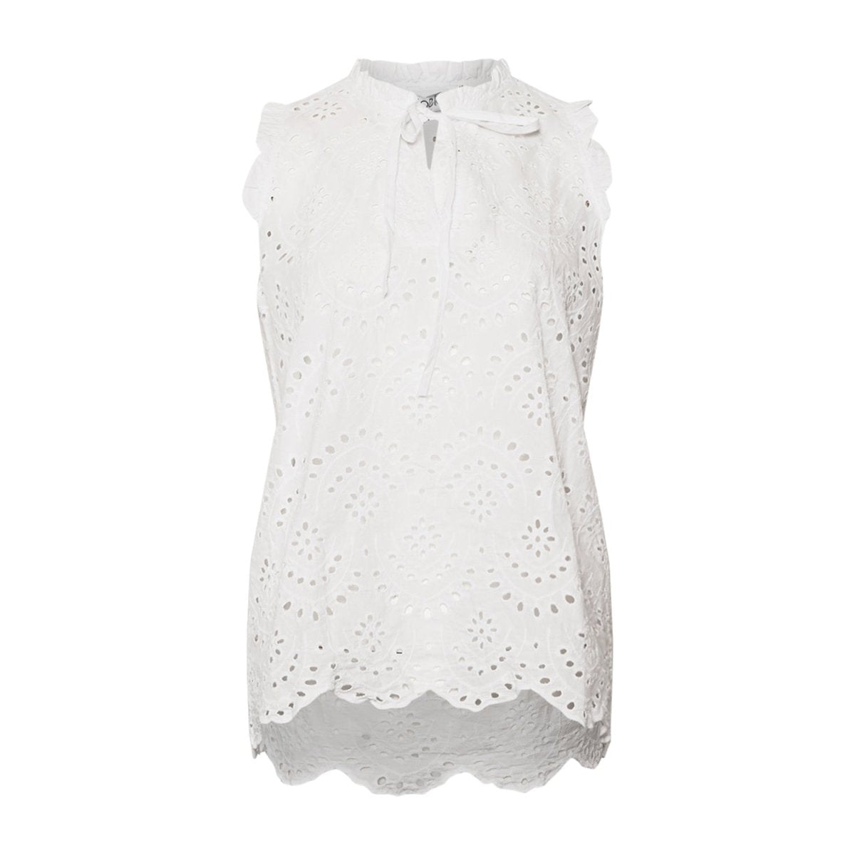 Se Noella Bluse - Sunny - White hos Diversita.dk