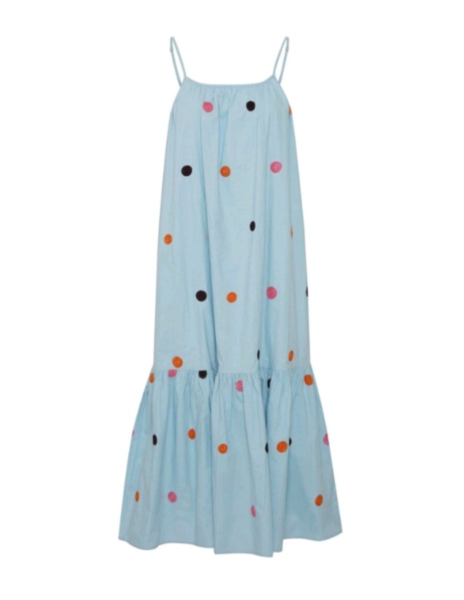 Se Ixcaran Dress Forget me not 40 hos Diversita.dk