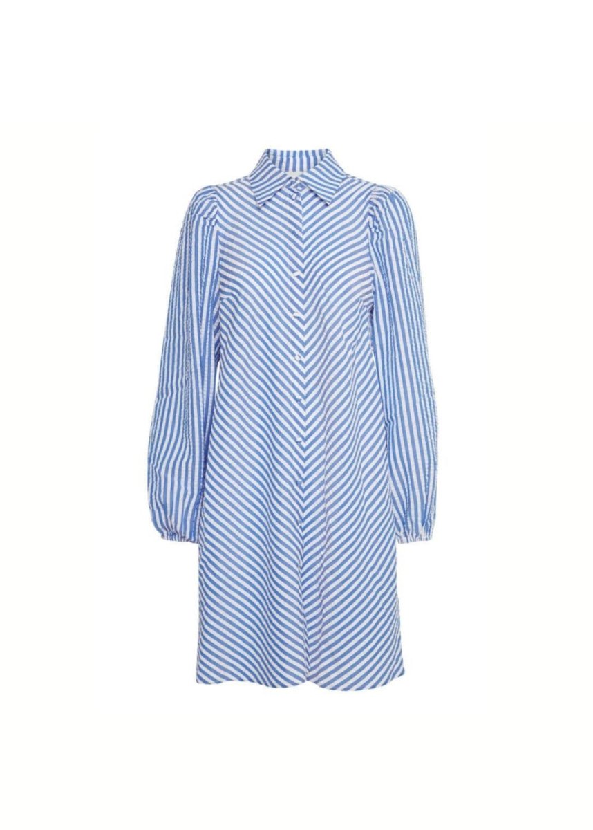 Billede af Ixstacy Dress Palace Blue Stripe 36