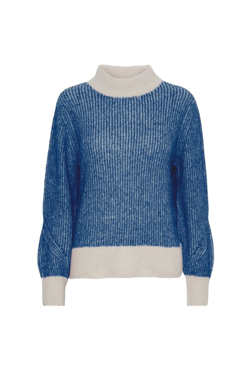 Billede af Ihkamara Ls Stripe Sweater - True Blue L