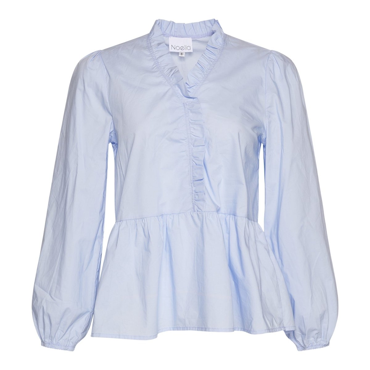 Billede af Matti Blouse Light blue Bluse - Lyseblå XS