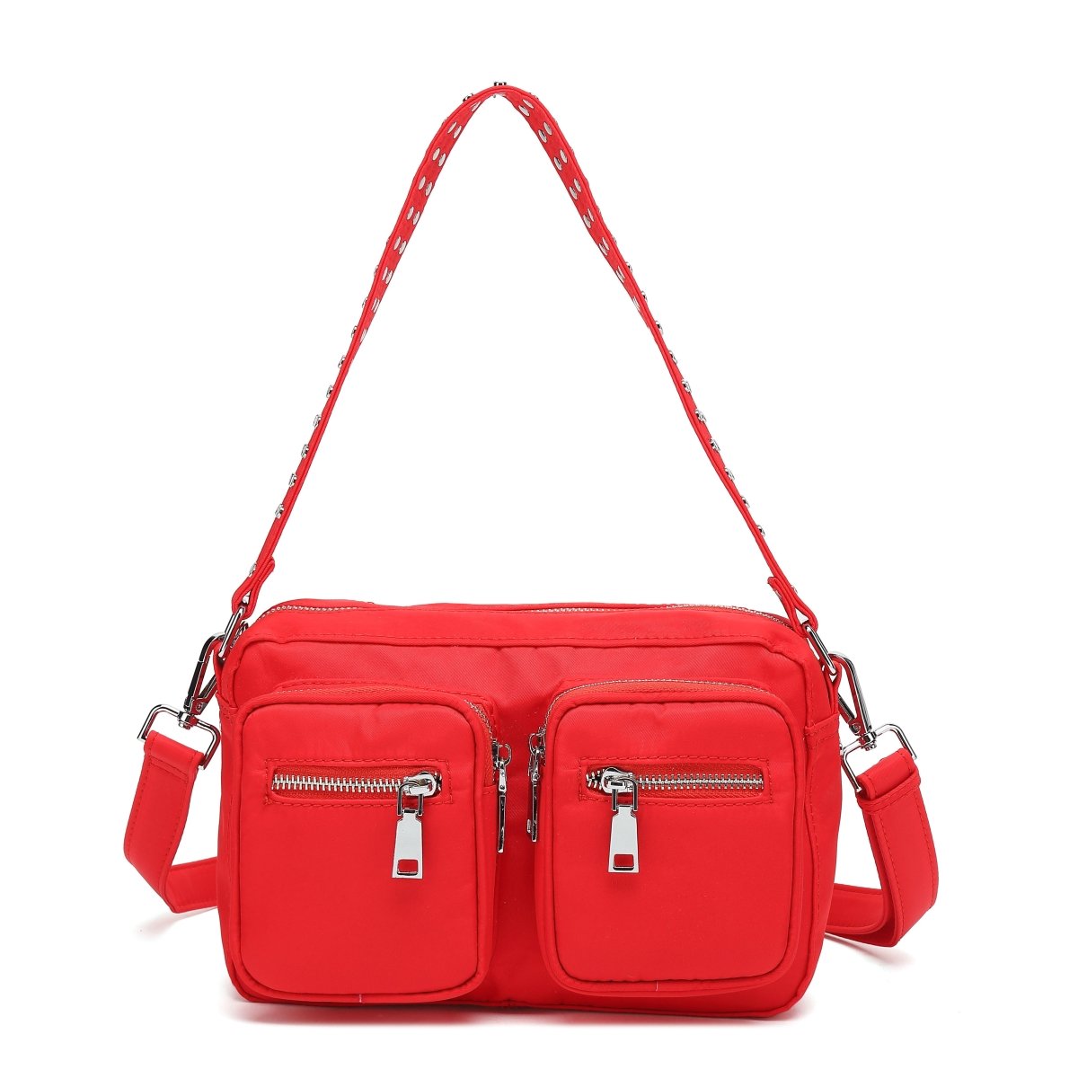 Celina Bag Nylon Papaya Red 15 × 25 × 7