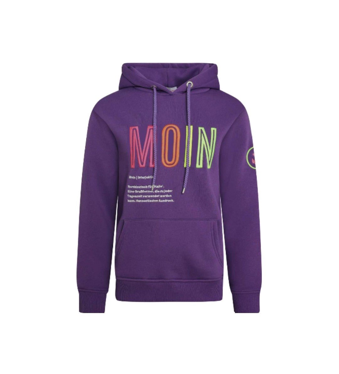 Se Hoodie BW "Lucina" Hættetrøje - Lilla S hos Diversita.dk