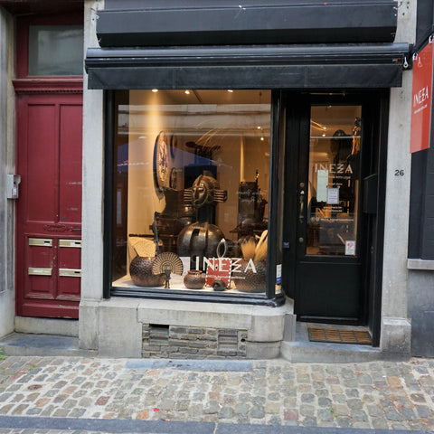 Picture of the INEZA Concept Store Rue de Rollebeek 26 in Brussels