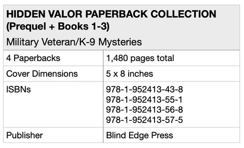 Hidden Valor Military Veteran/K9 Mystery Collection by Candace Irving Paperback