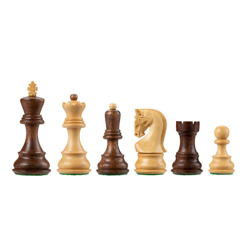 3 Inch Russian Zagreb Acacia Chess Pieces