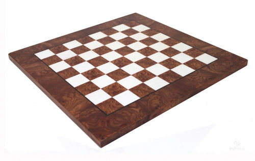 23" Elmwood Briar Luxury Italian 723R Chess Board