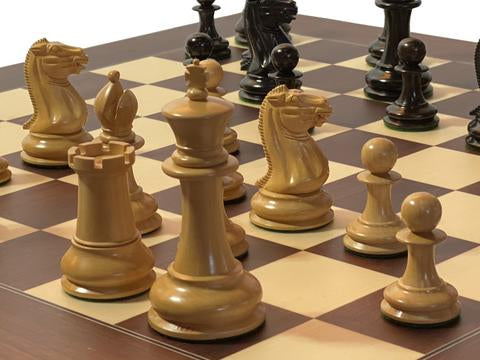 wooden staunton chess pieces 