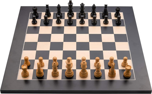 15.75" Classic Economy Anegre Chess Set Combination