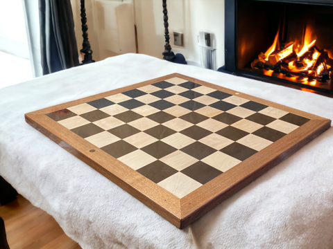 wooden chessboard