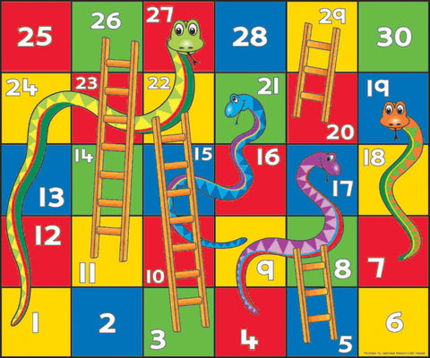 snakes and ladders board game 