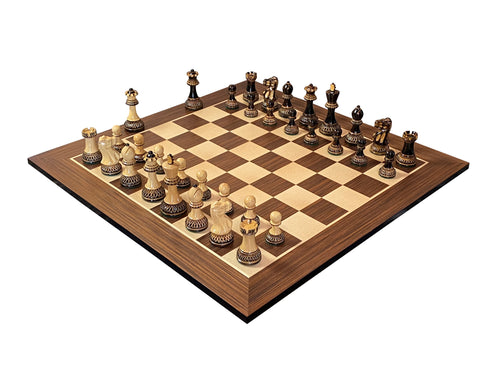 Artistic Parker Chess Pieces 20" Wenge Chessboard and Vinyl Box