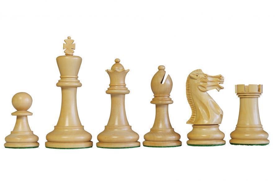 Executive Staunton Boxwood & Ebonised Chess Pieces