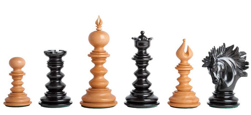 St Petersburg Savano Ebony Luxury Hand Carved Chess Pieces