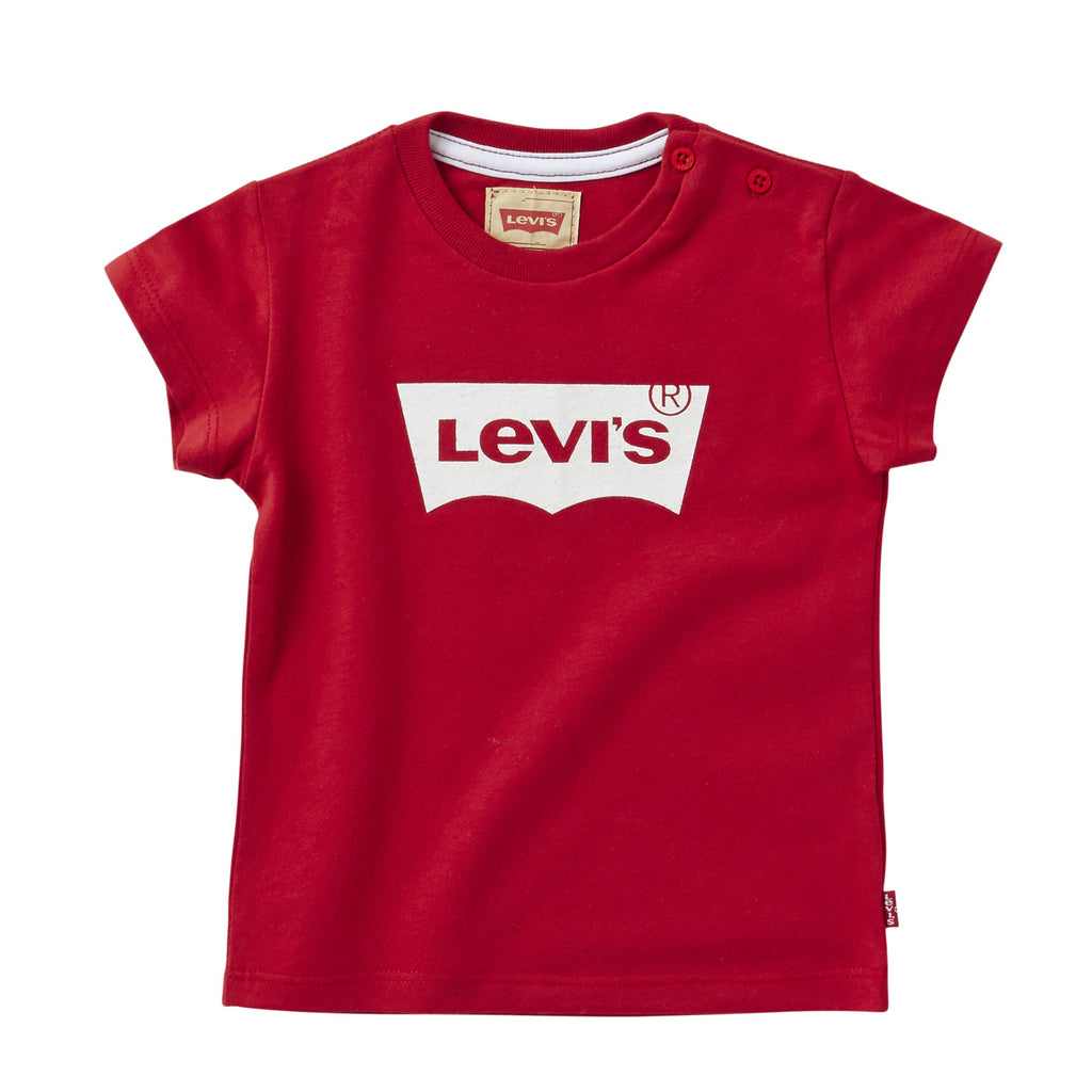 levi's red and white t shirt