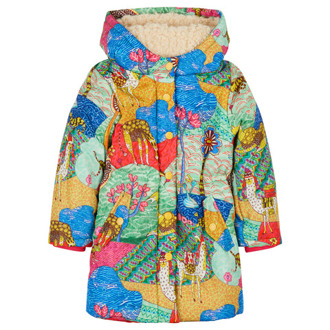 oilily llama coat