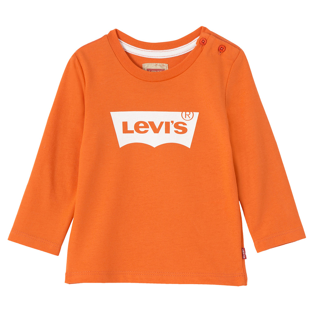 levi's orange t shirt