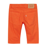 orange levi shorts