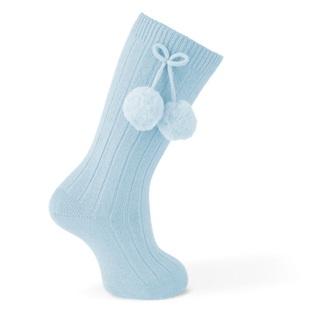 baby blue socks