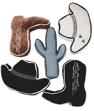 2 FLY CO. KICK A CACTUS PILLOW in MIDNIGHT, RUST or DENIM - Yee Haw Ranch Outfitters