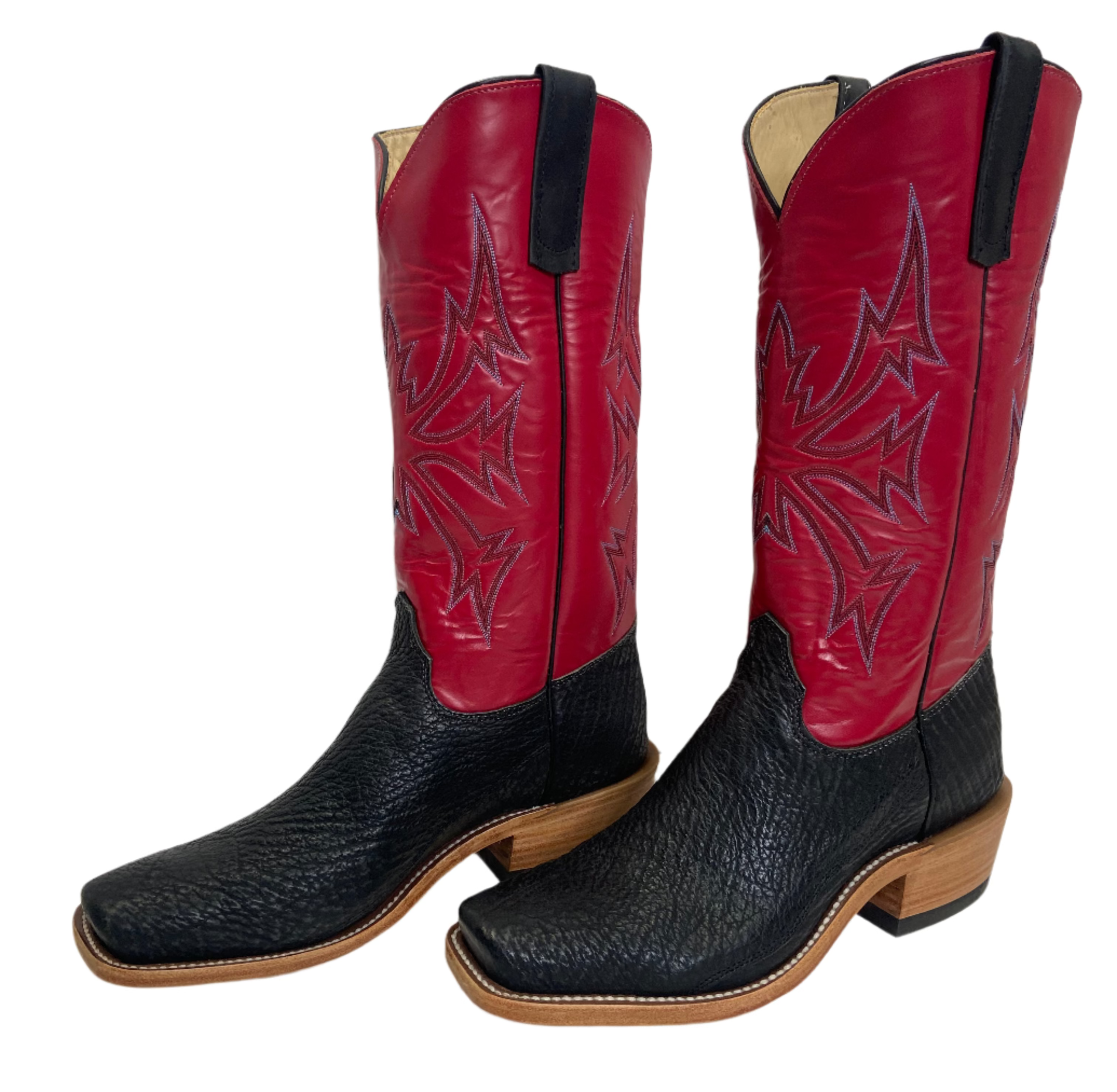 MENS OLATHE BLACK SAFARI SHARK BOOT