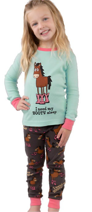 KID'S "BOOTY SLEEP" PAJAMA SET - Yee Haw Ranch Outfitters
