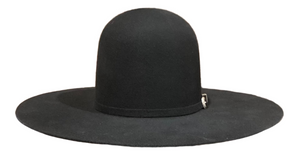 ATWOOD BLACK 4X FELT OPEN CROWN HAT - Yee Haw Ranch Outfitters