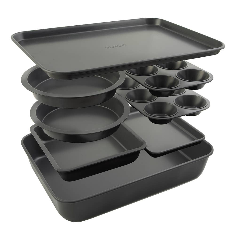 Elbee Home 8-Piece Nonstick Baking Set