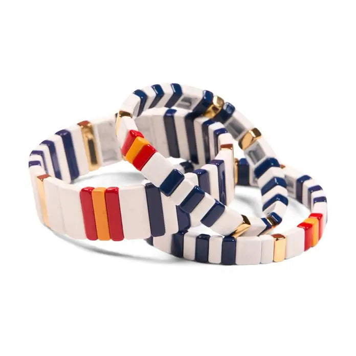 Seascape Tile Bracelets