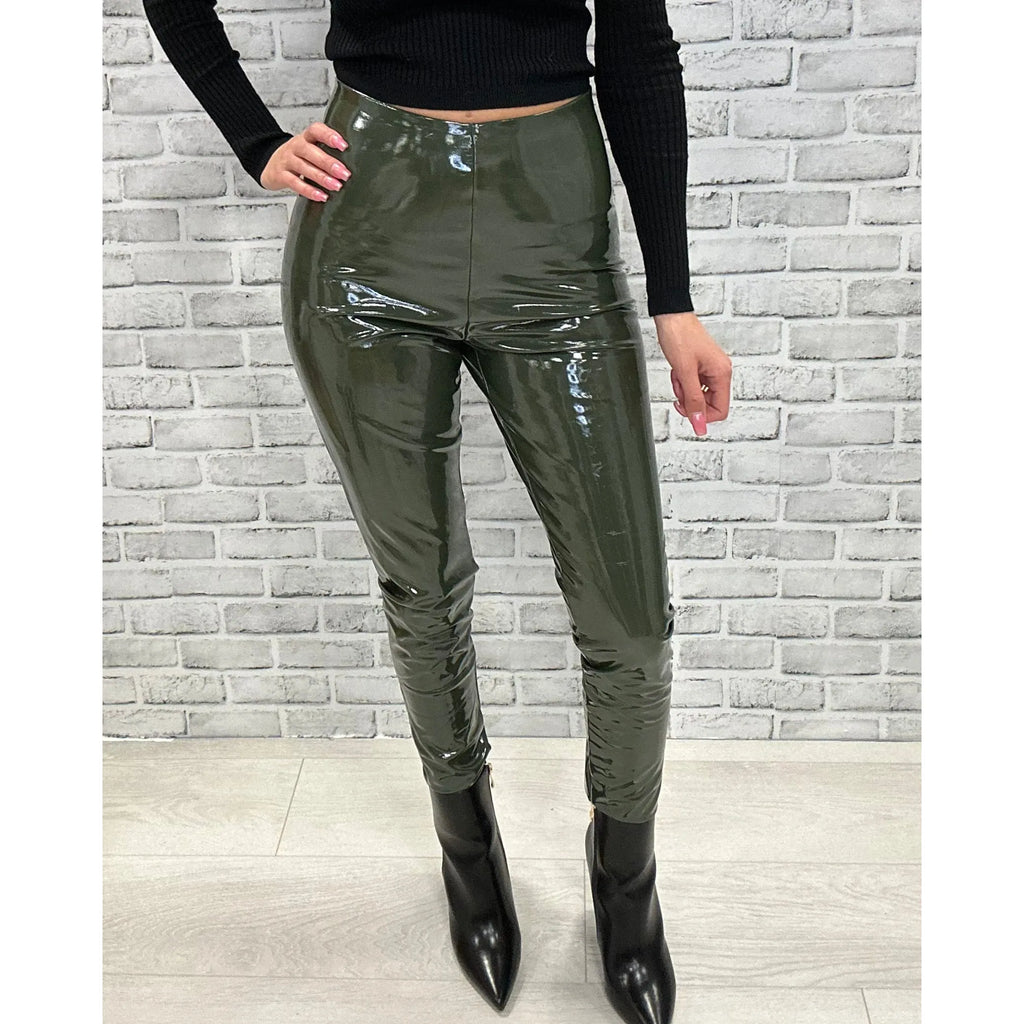 Commando Faux Leather Legging - Oxblood – Alicia DiMichele Boutique