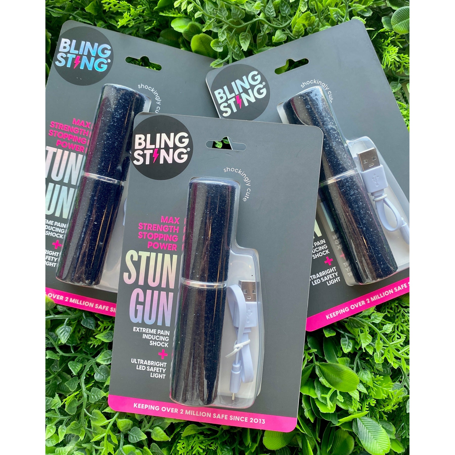 Blingsting - Mink Rhinestone Plastic Stun Gun - Ace Hardware