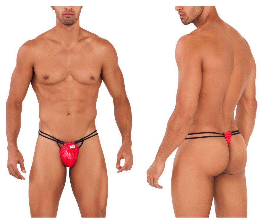 CandyMan 99711 Dom Thongs in Red