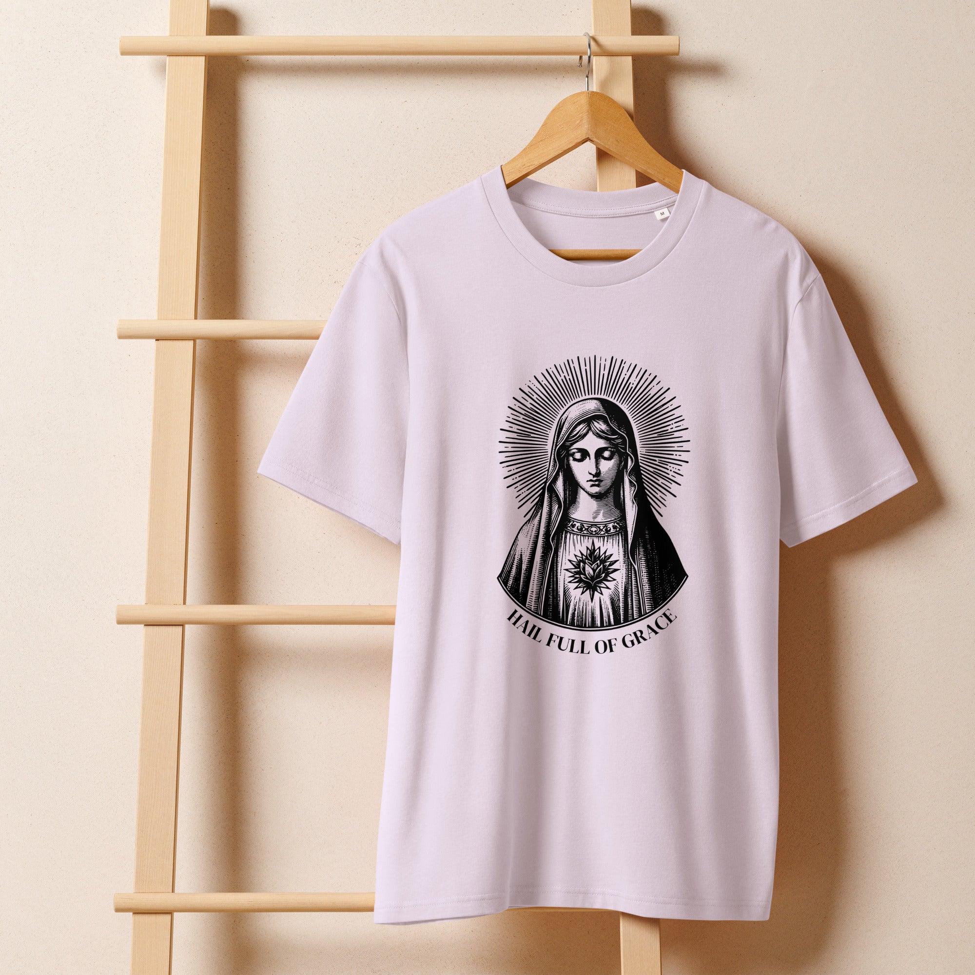 Hail Full Of Grace Organic Cotton T-shirt
