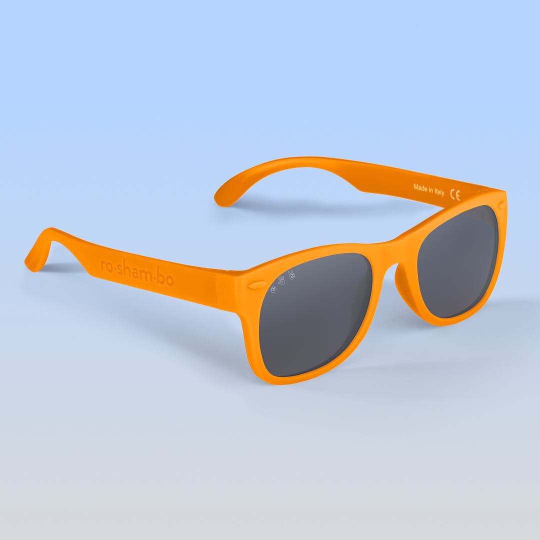 R gæld Alaska Polariserede orange wayfarer-briller | sjove solbriller
