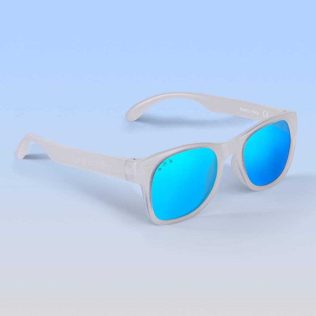 Color Changing Baby Sunglasses | Blue and White Sunglasses