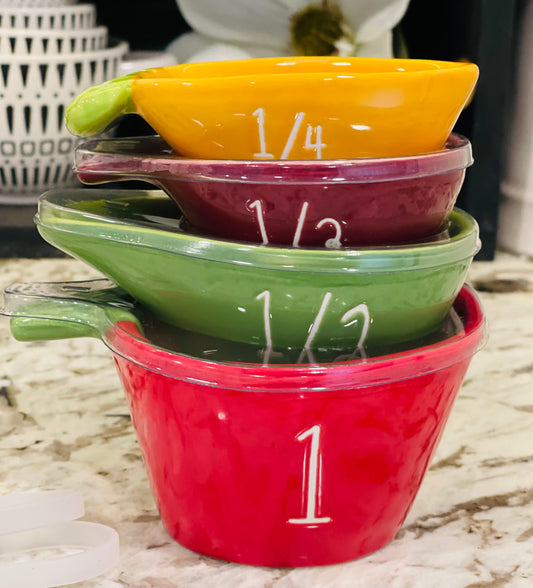 Rae Dunn Black Measuring Cups – The Fair Shoppe