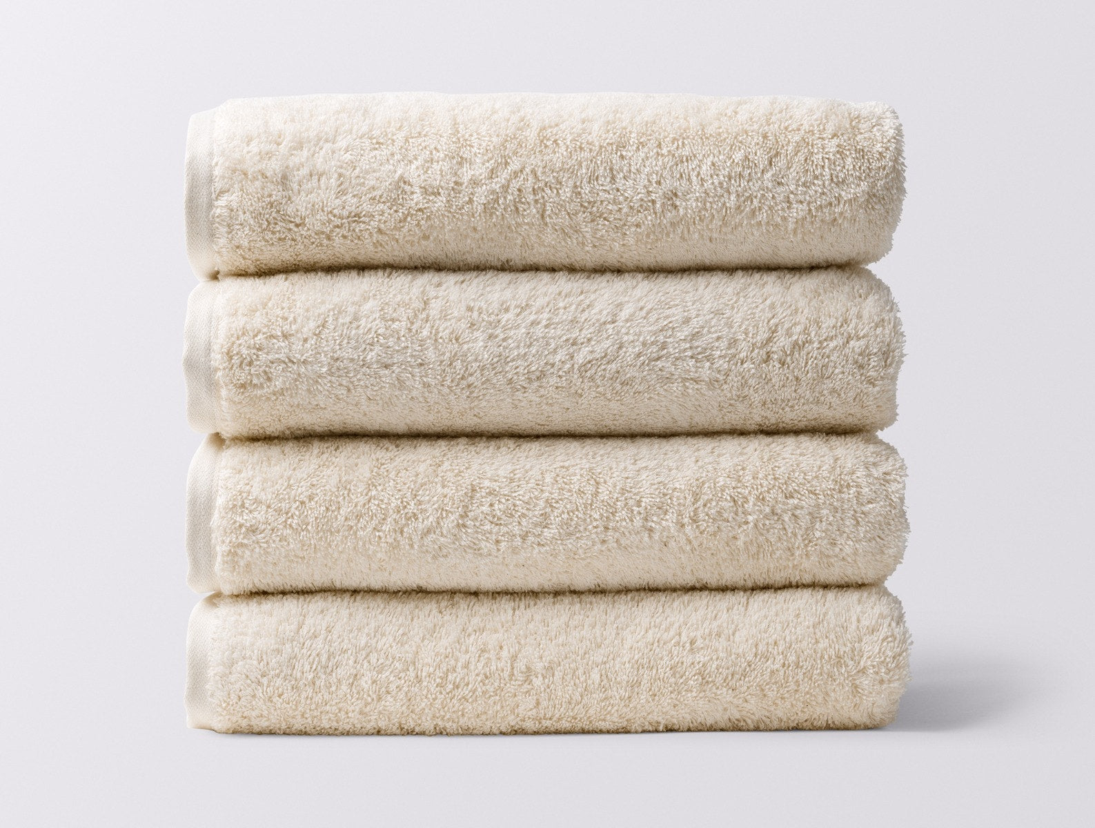 Undyed / 4 pc Set (4 bath towels)