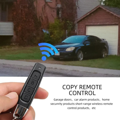 4-in-1 Wireless Remote Control Duplicator for Garage Doors and Car Keys