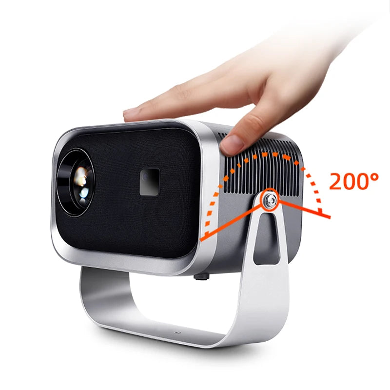 AUN A003 Mini projecteur WiFi | Portable, sortie Bluetooth, rotatif à 360° 9