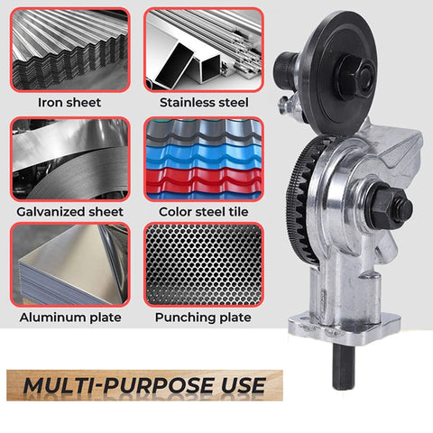 Electric Drill Plate Cutter Adapter | Metal Nibbler Drill Attachment