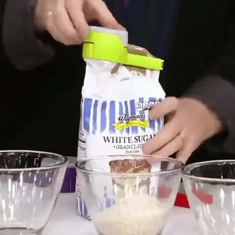 Lot de 3 clips de fermeture de sachets alimentaires avec bec verseur (GIF2)