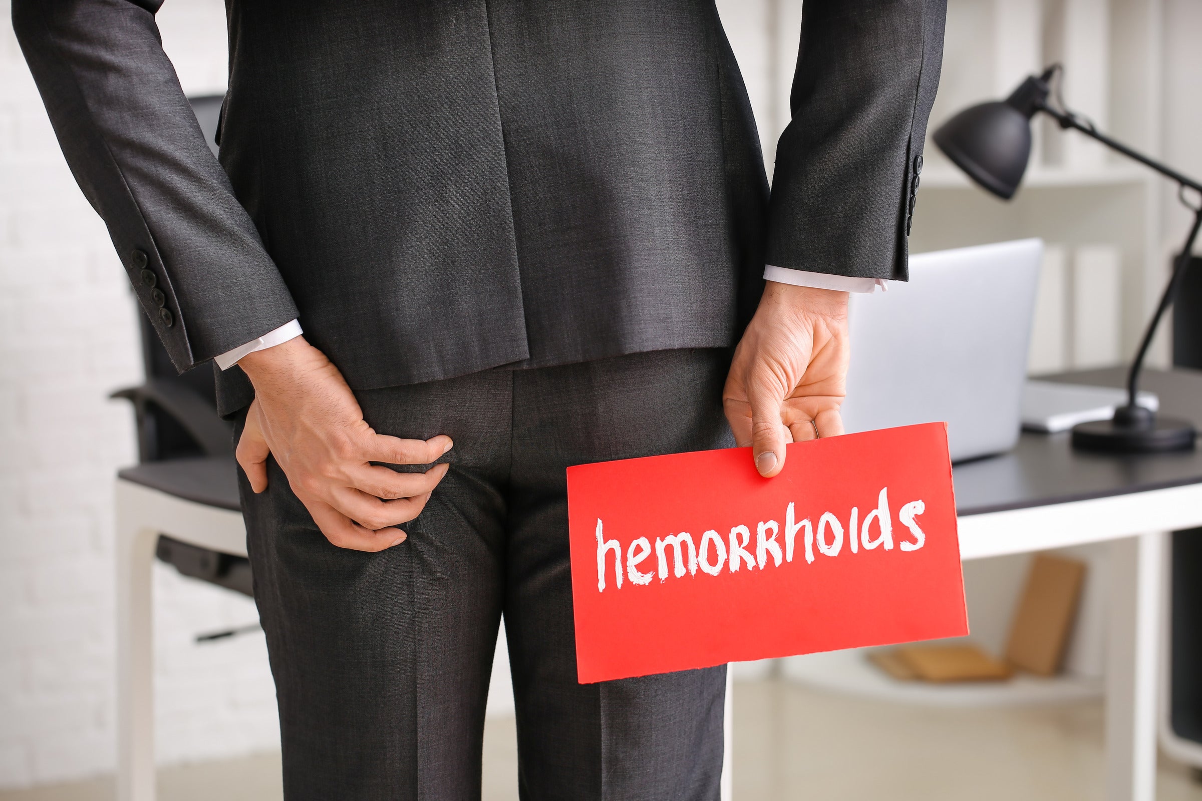 Taking care of hemorrhoids at meetings & events