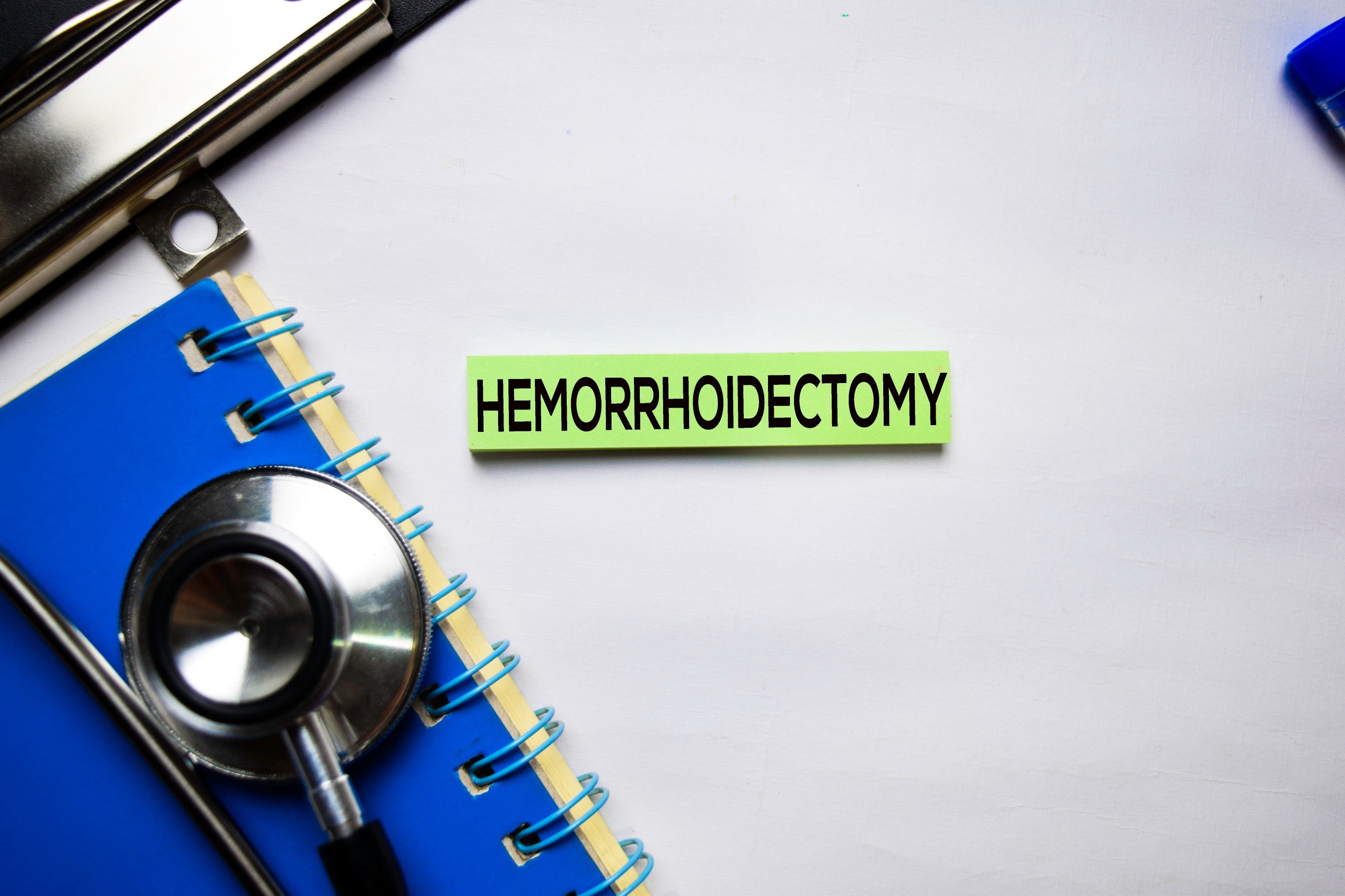 Hemorrhoidectomy is a surgical procedure to remove internal hemorrhoids