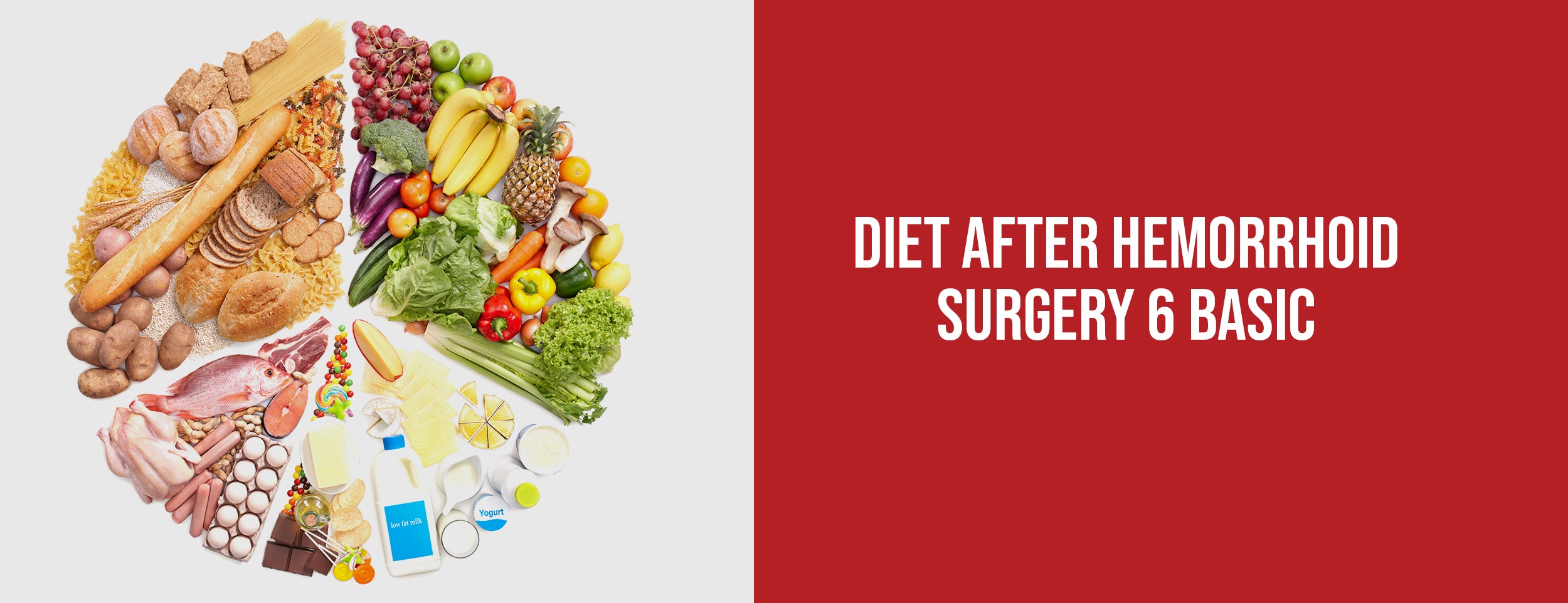 6 Sections of the Diet after Hemorrhoid Surgery