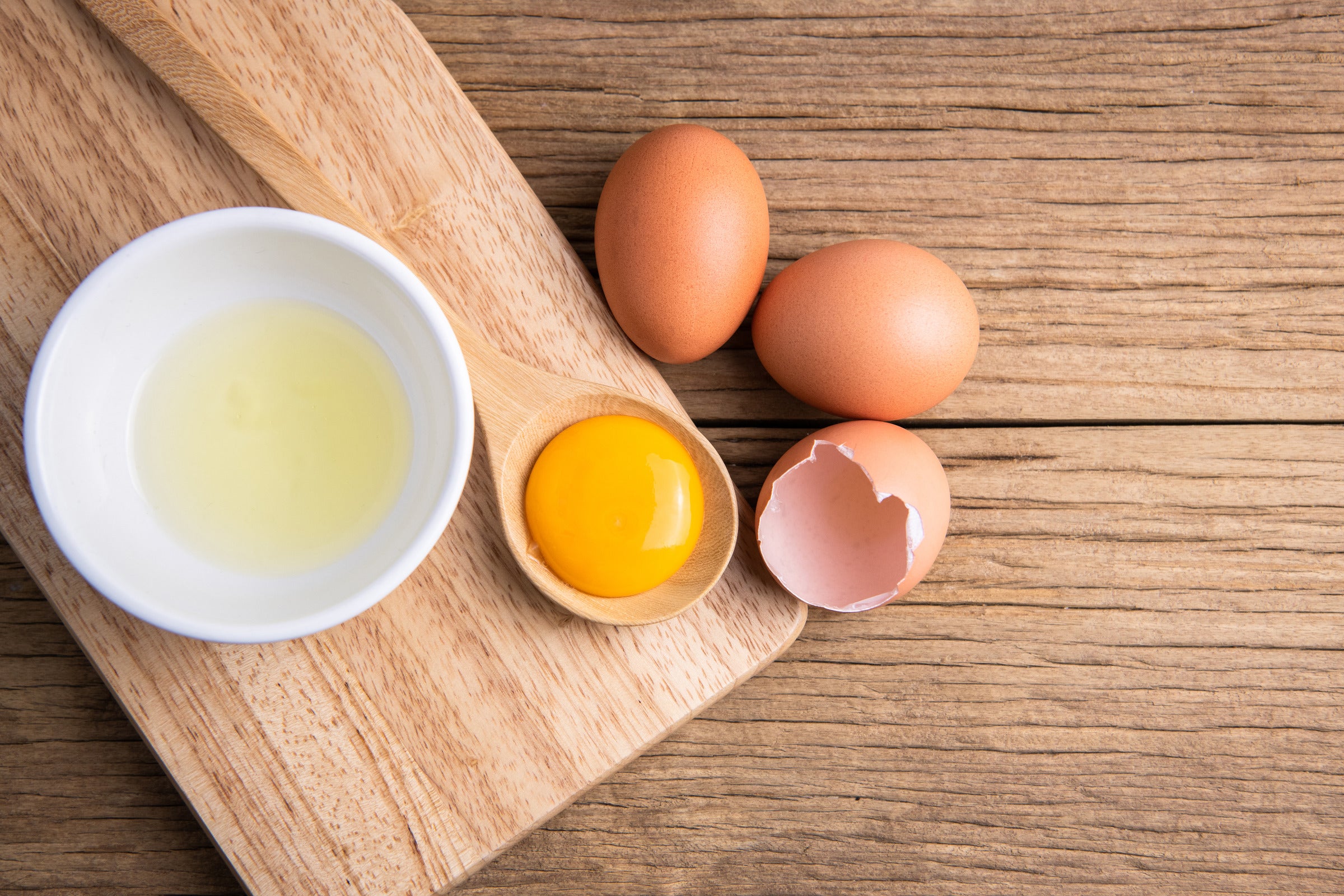 Avoid Egg Whites When Treating Oil Burns