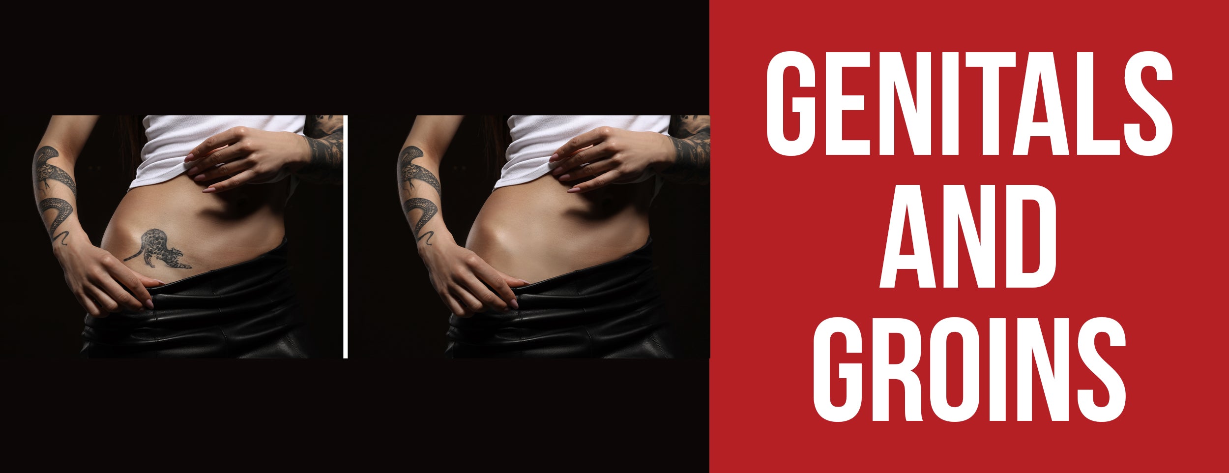 The most painful tattoos on the genitals and groins
