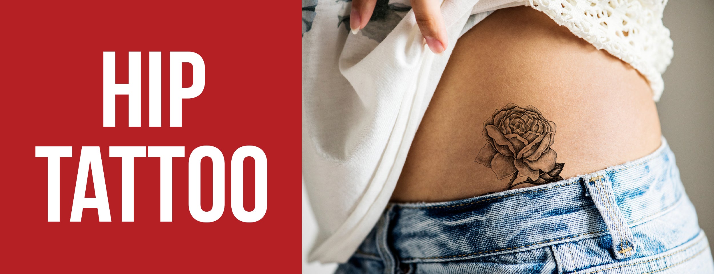 Hip Tattoos with Moderate Pain