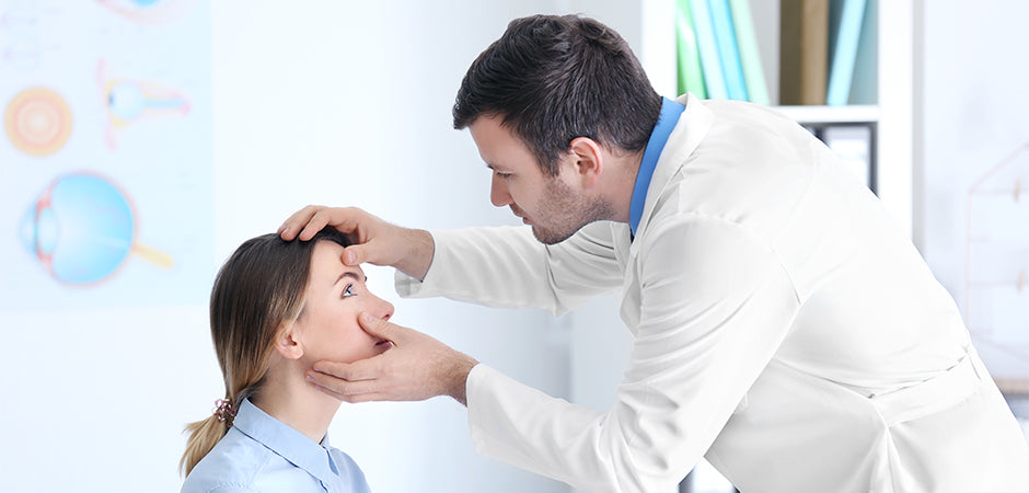 Seek medical attention if you have itchy skin around your eyes