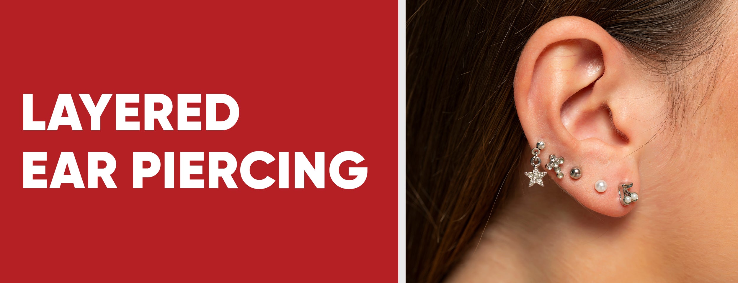 Layered Ear Piercing