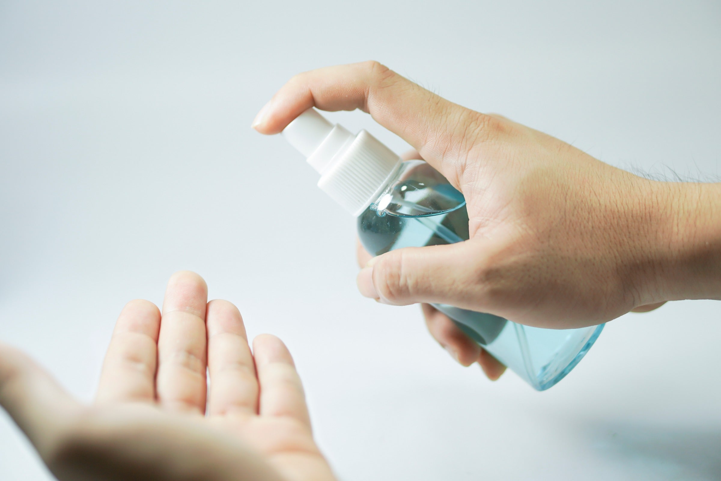 An alcohol-free hand sanitizer for wounds
